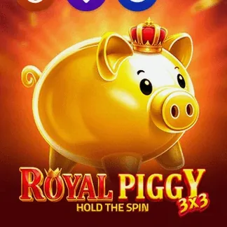 Gokkast 3x3 Royal Piggy Hold the Spin van Gamzix bij Spin Maya