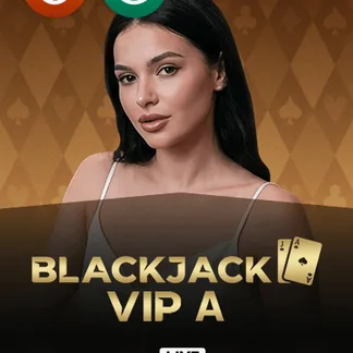 Livetafel BlackJack VIP A LiveVegas bij Spin Maya
